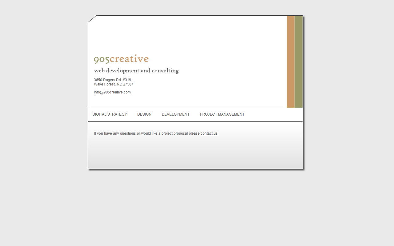 905creative.com screenshot
