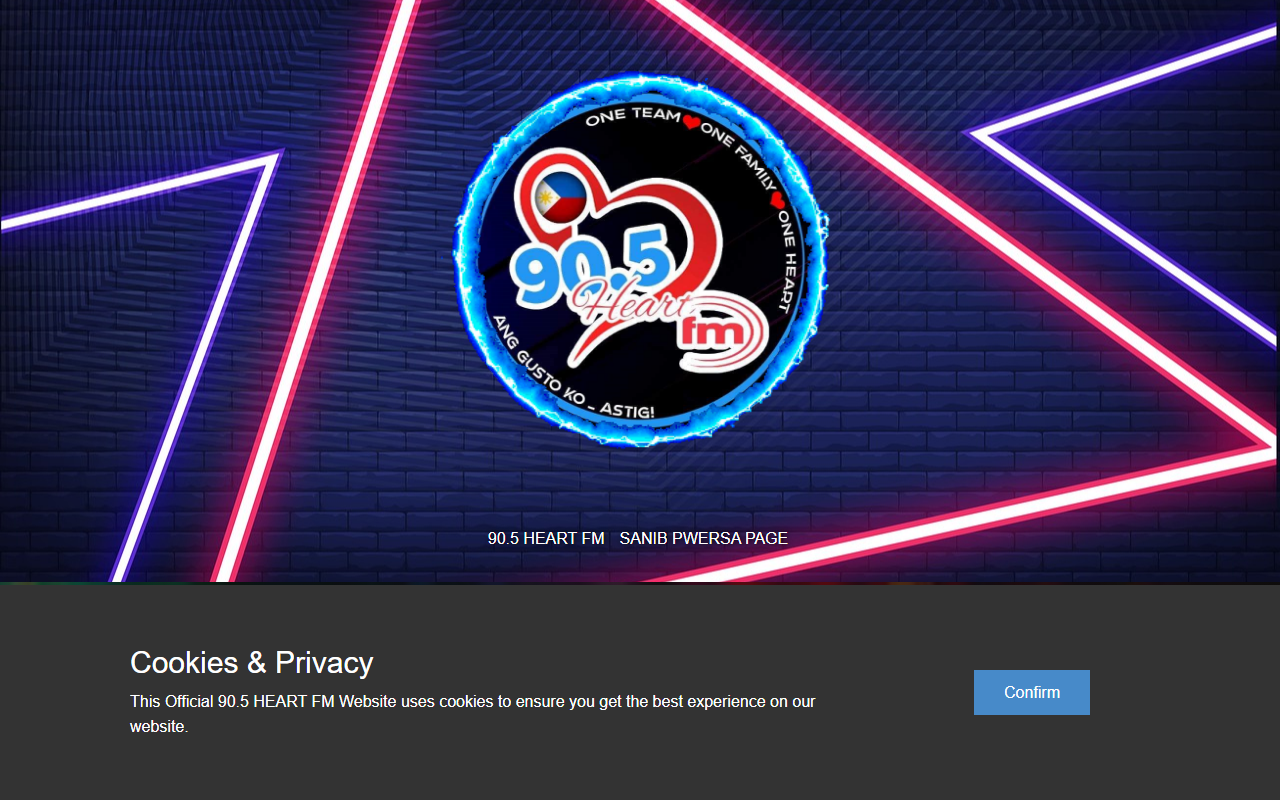 905heartfm.com screenshot