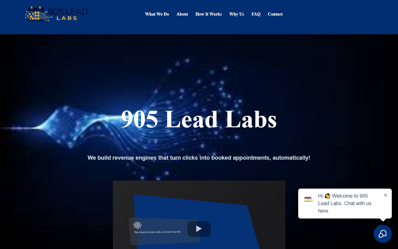 905leadlabs.com screenshot