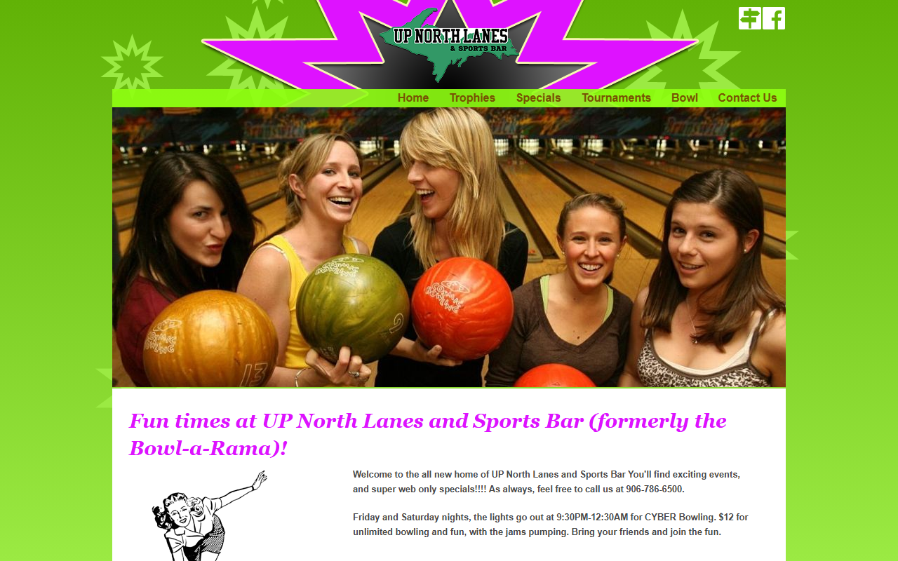 906bowling.com screenshot