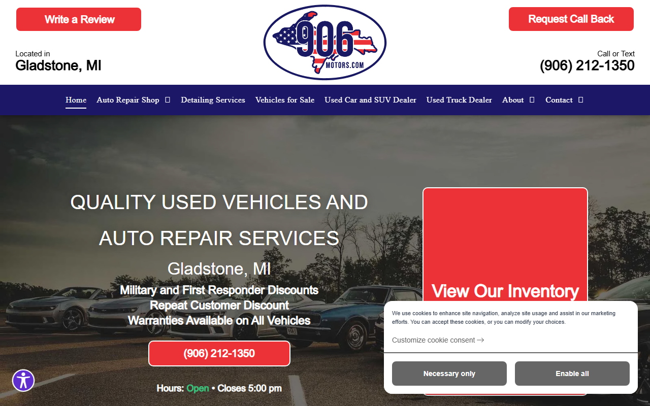 906motorsonline.com screenshot