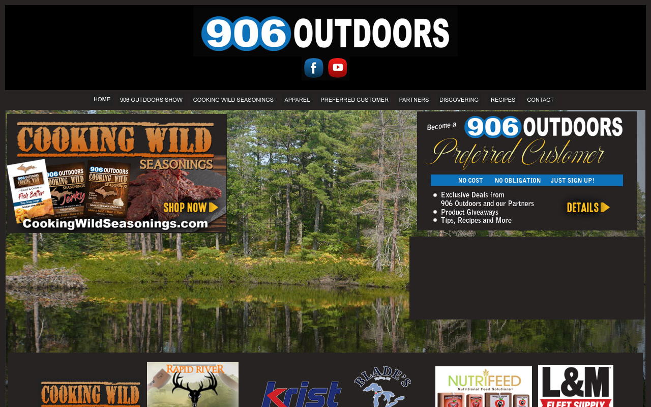 906outdoors.com screenshot
