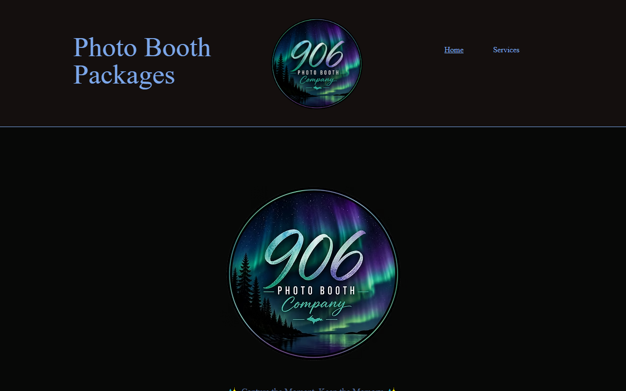906photoboothco.com screenshot