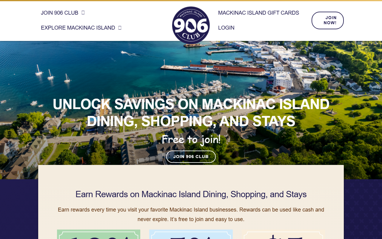 906rewards.com screenshot