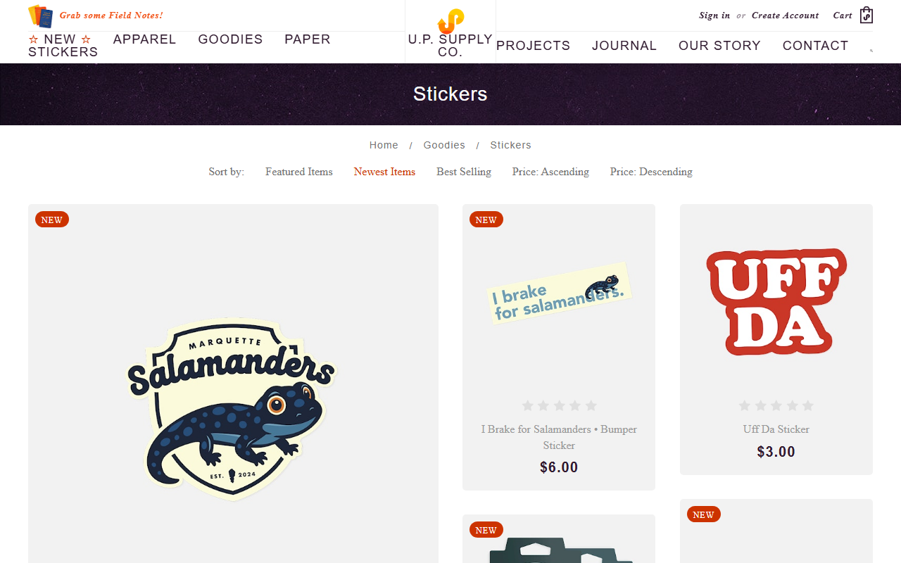906stickers.com screenshot