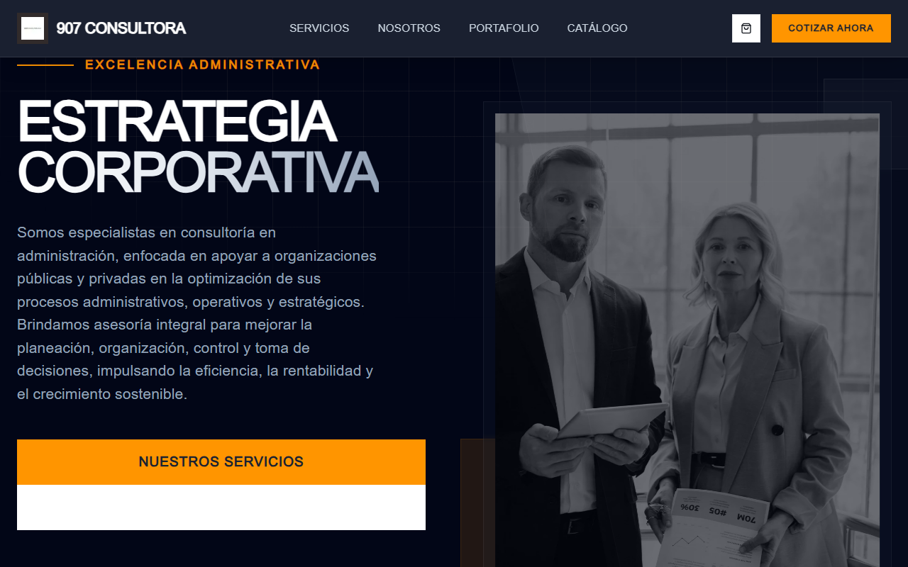 907consultora.com screenshot