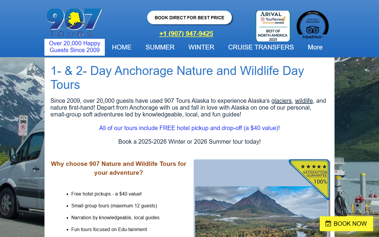907daytours.com screenshot