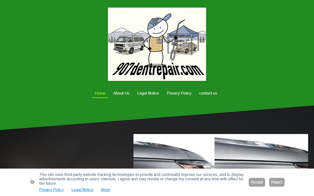 907dentrepair.com screenshot