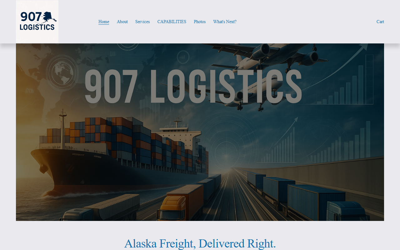 907logistics.com screenshot