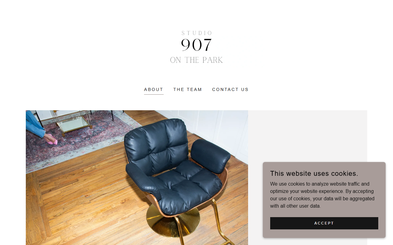 907onthepark.com screenshot
