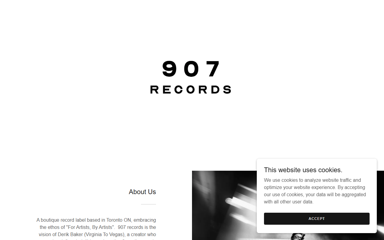 907records.com screenshot