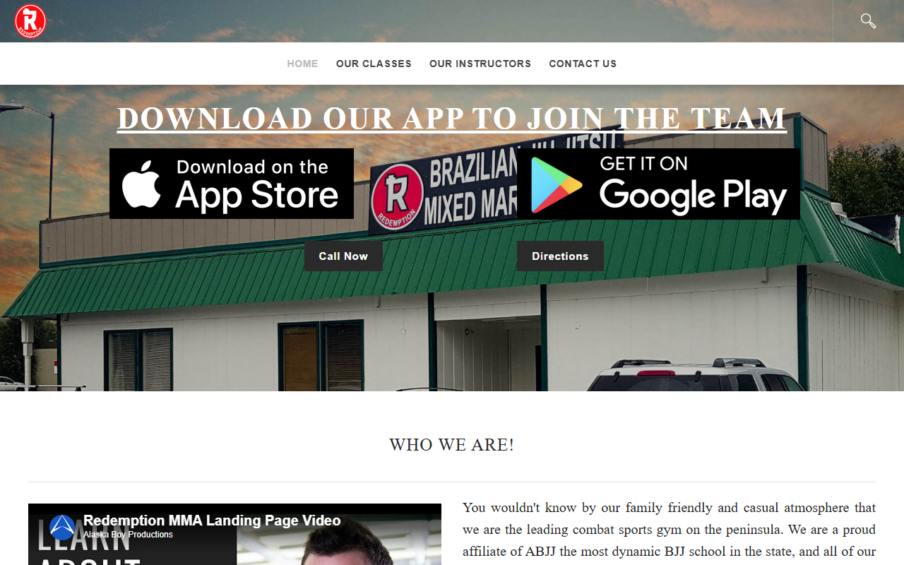 907redemptionmma.com screenshot