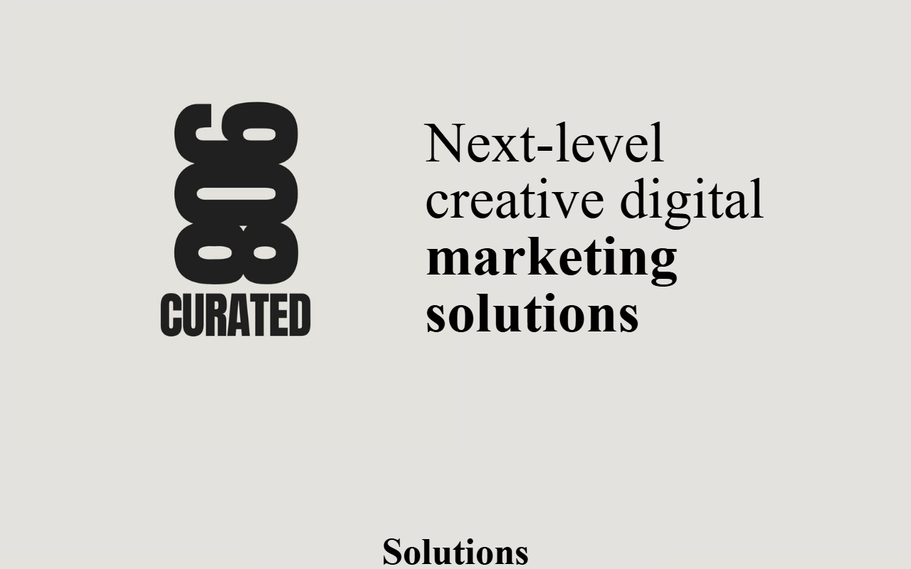 908curated.com screenshot