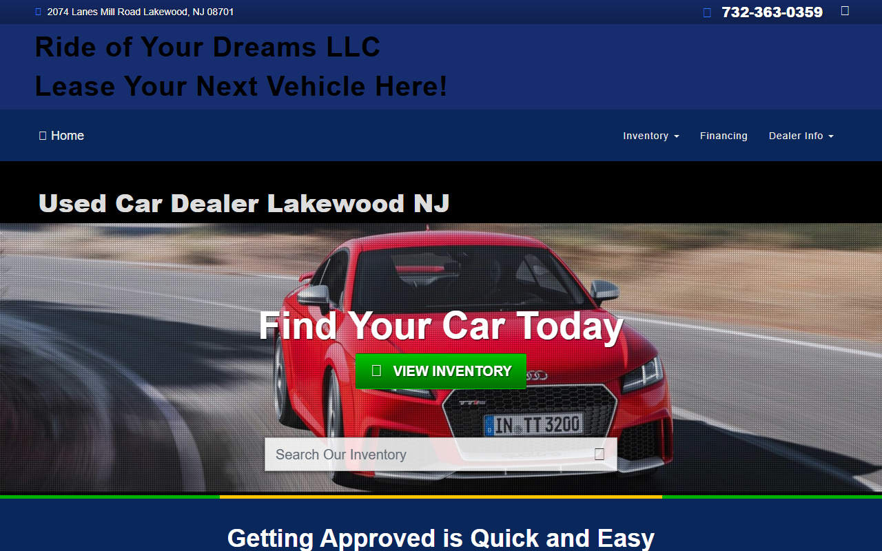 908usedcar.com screenshot