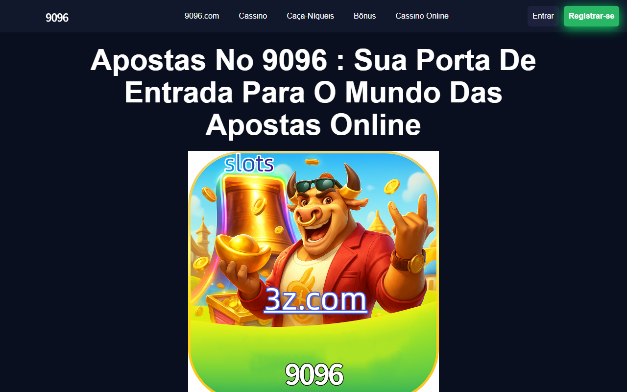 9096aposta.com screenshot