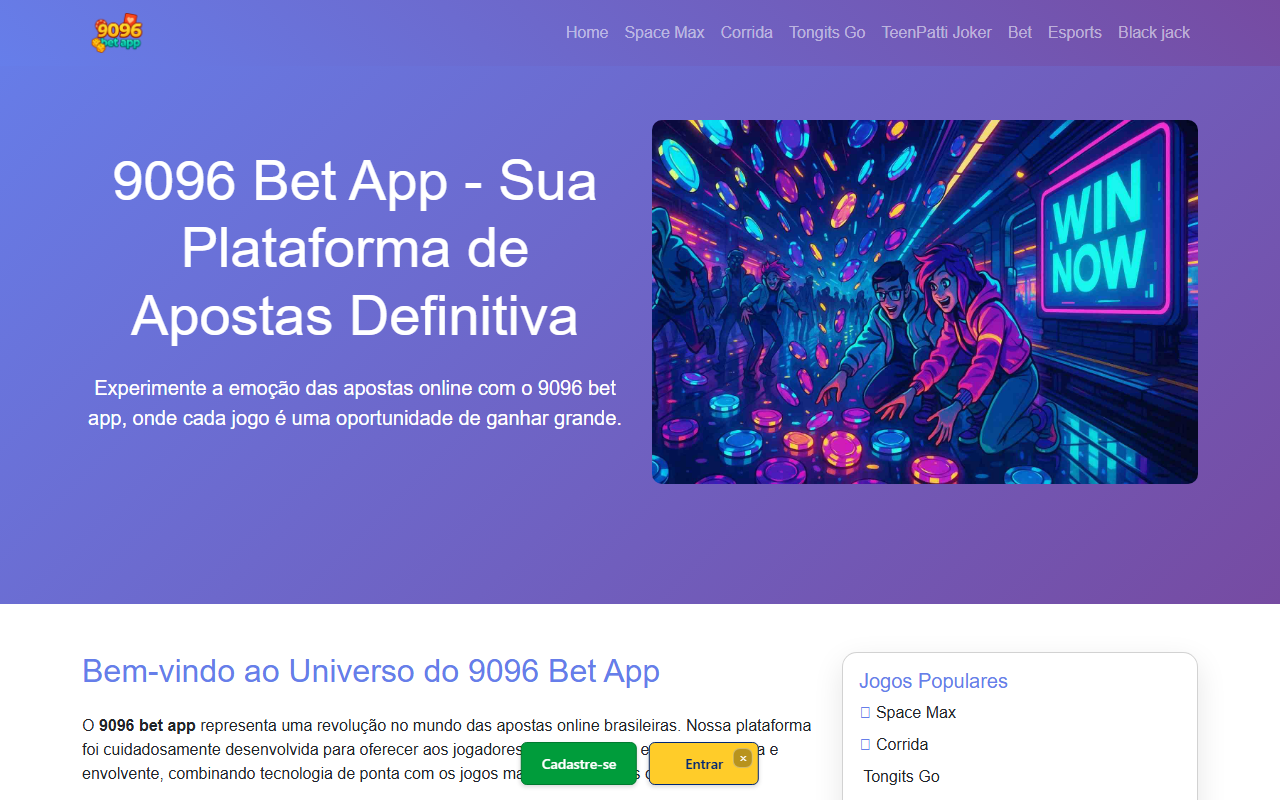 9096bet-app.com screenshot