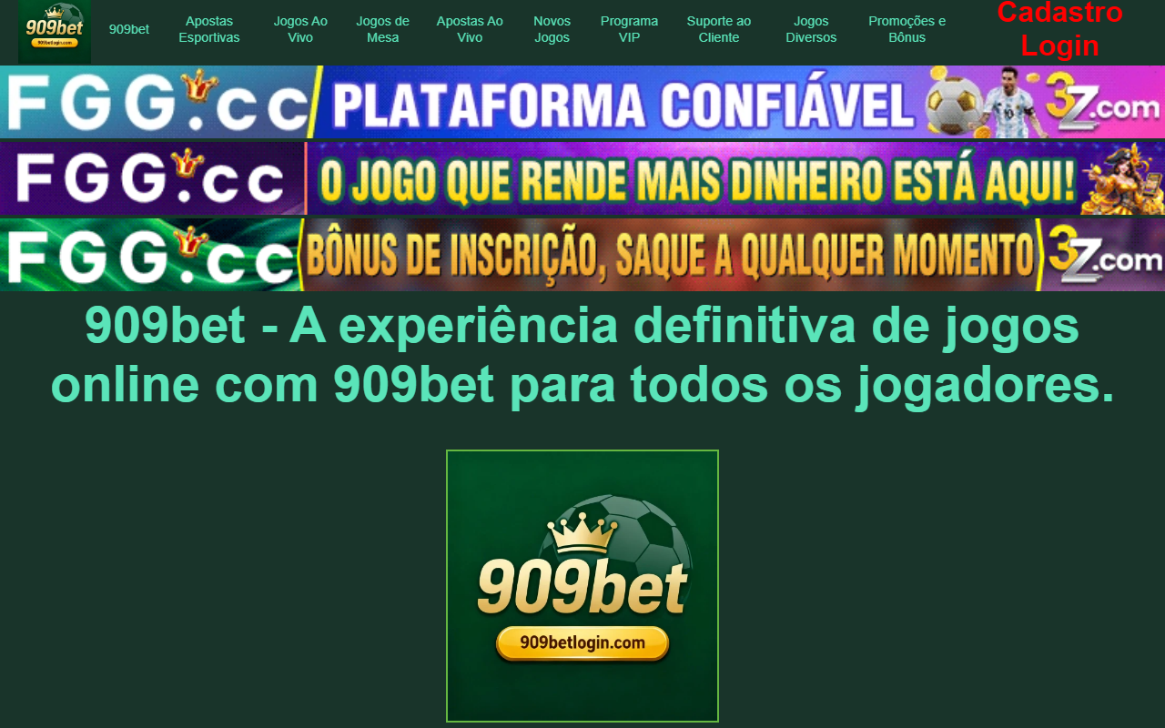 909betlogin.com screenshot