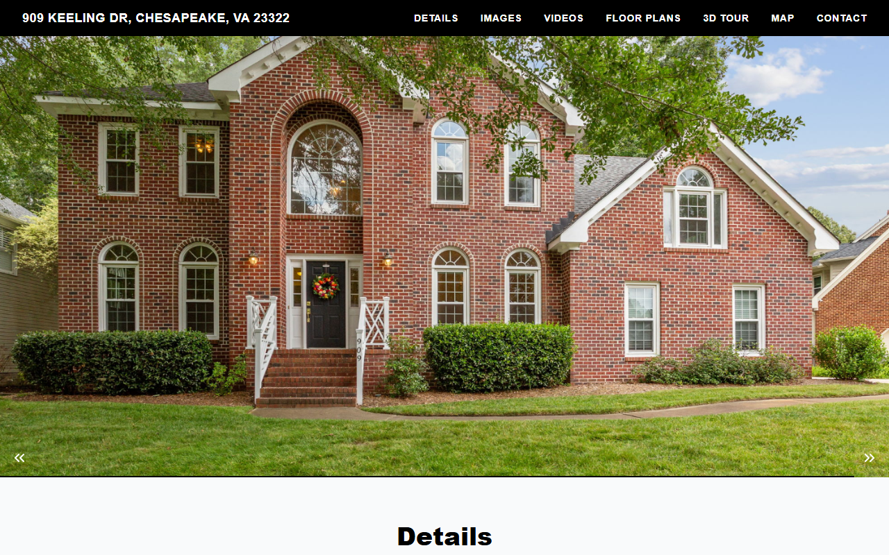 909keelingdr.com screenshot