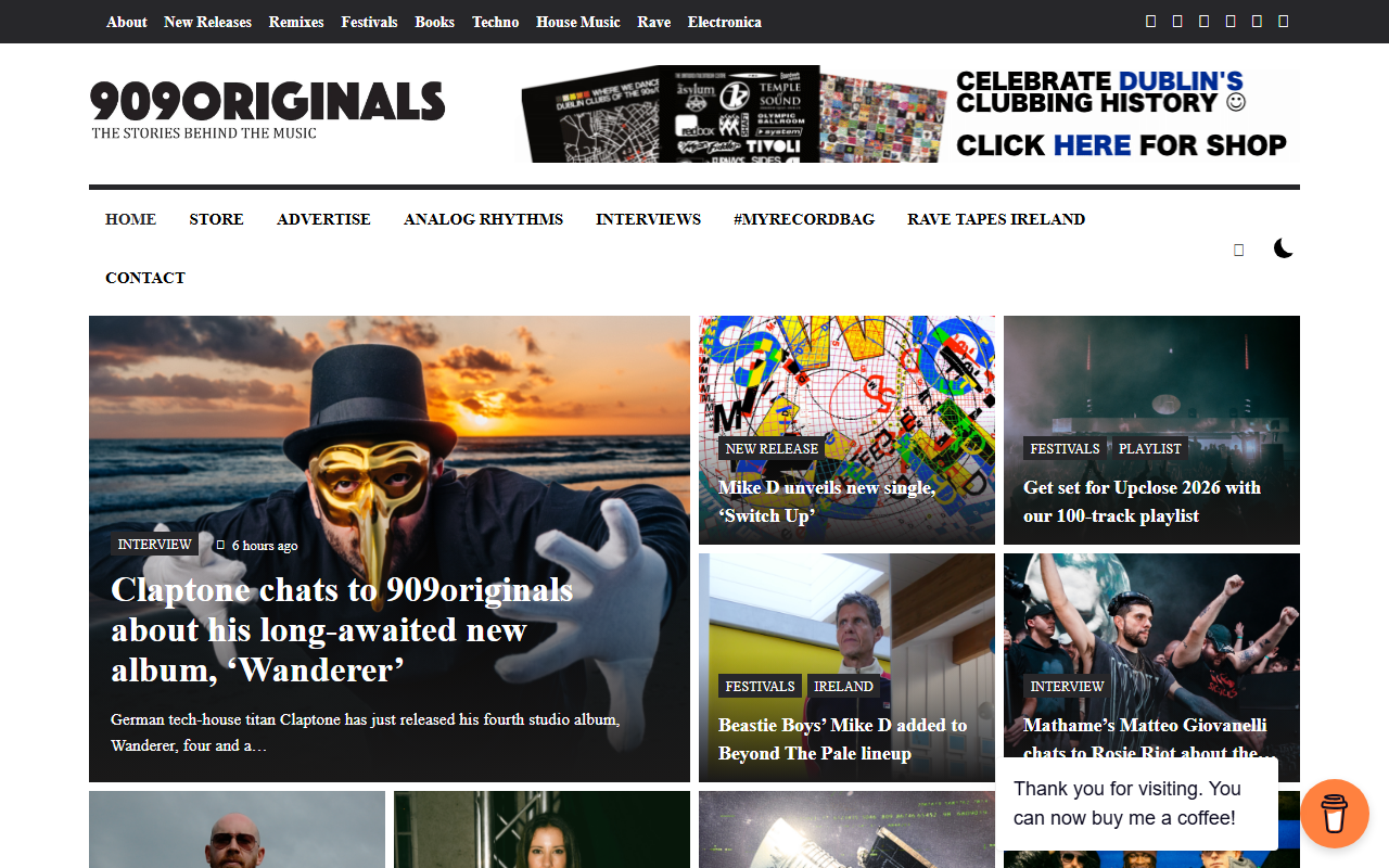 909originals.com screenshot