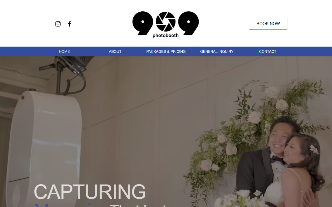 909photobooth.com screenshot