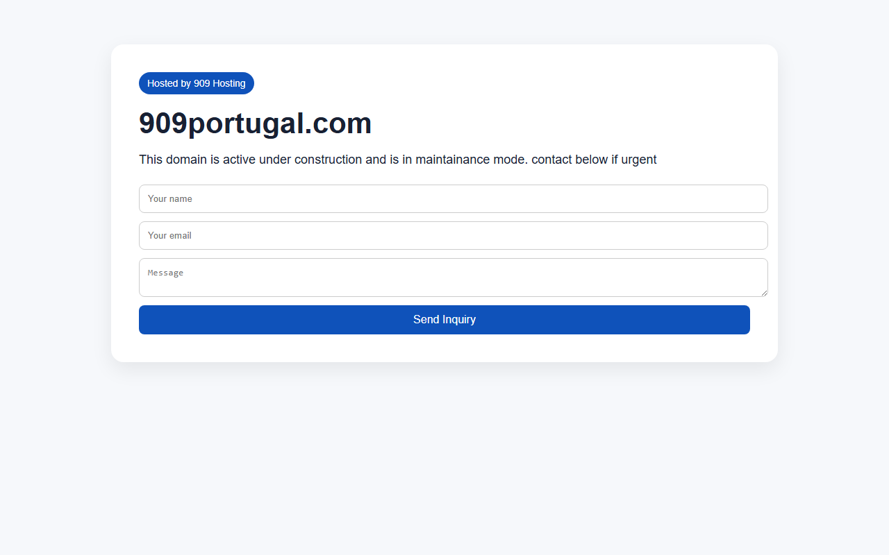 909portugal.com screenshot