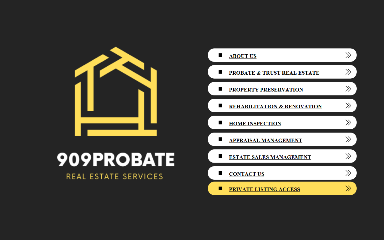 909probate.com screenshot