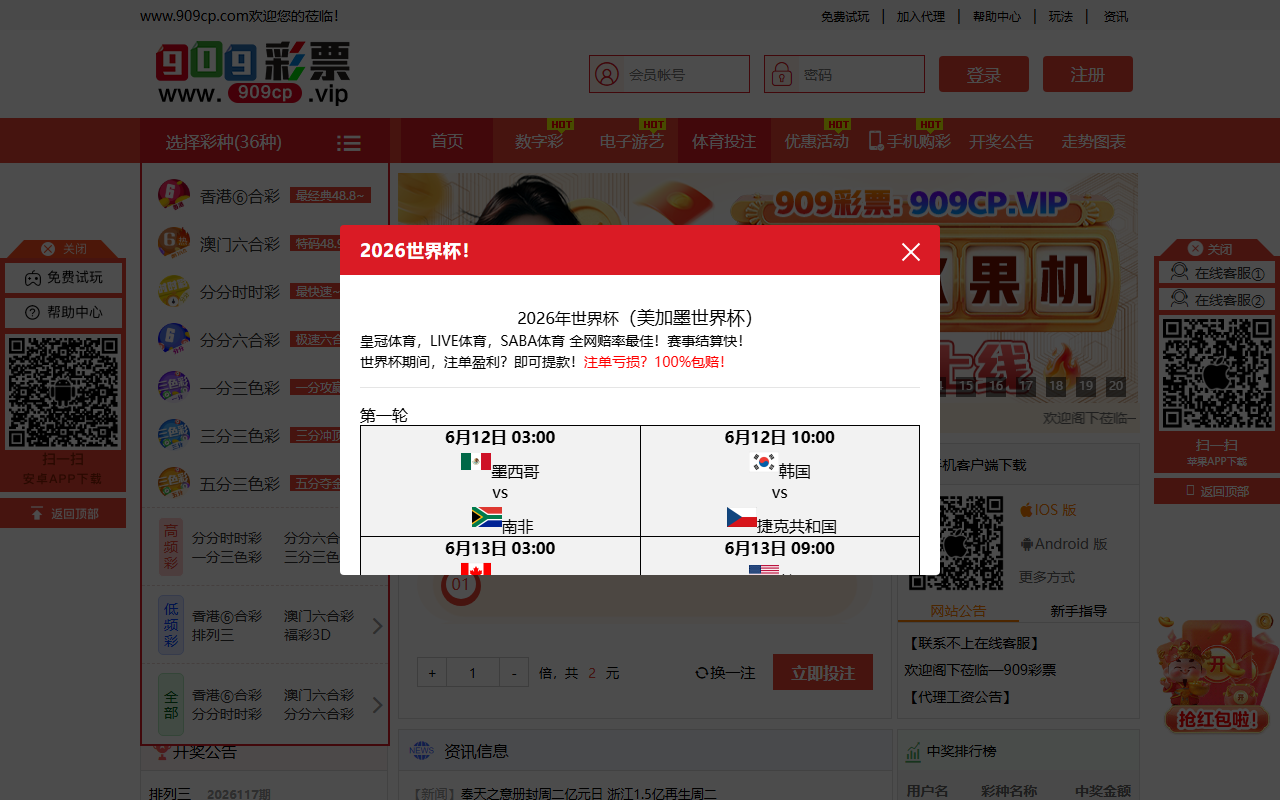 909vip2026.com screenshot