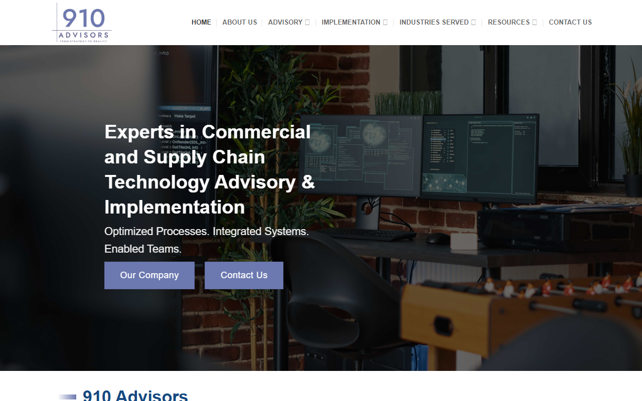 910advisors.com screenshot