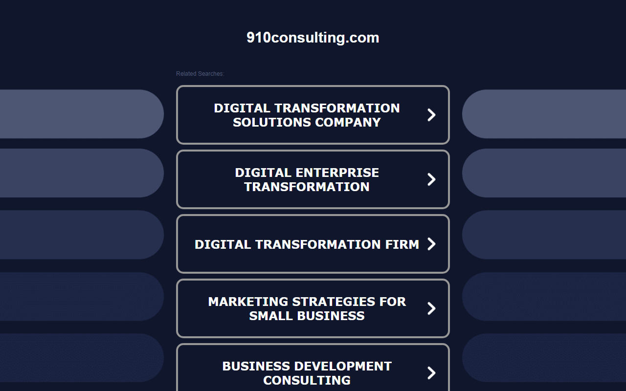 910consulting.com screenshot