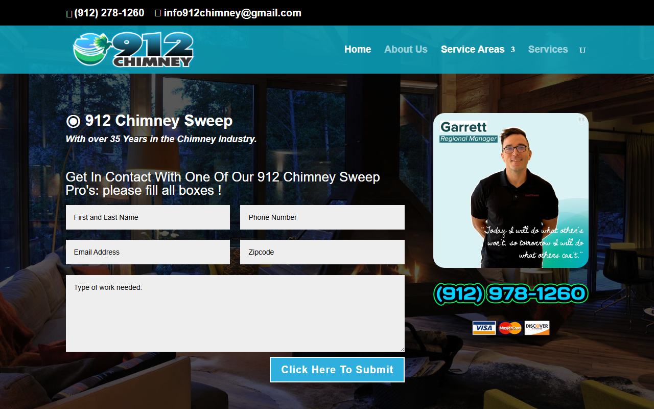 912chimney.com screenshot