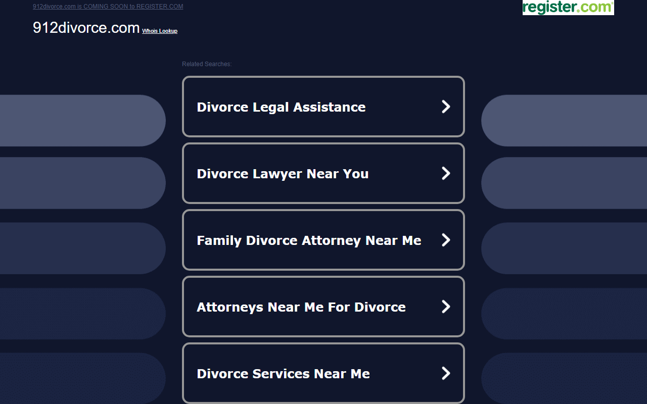 912divorce.com screenshot