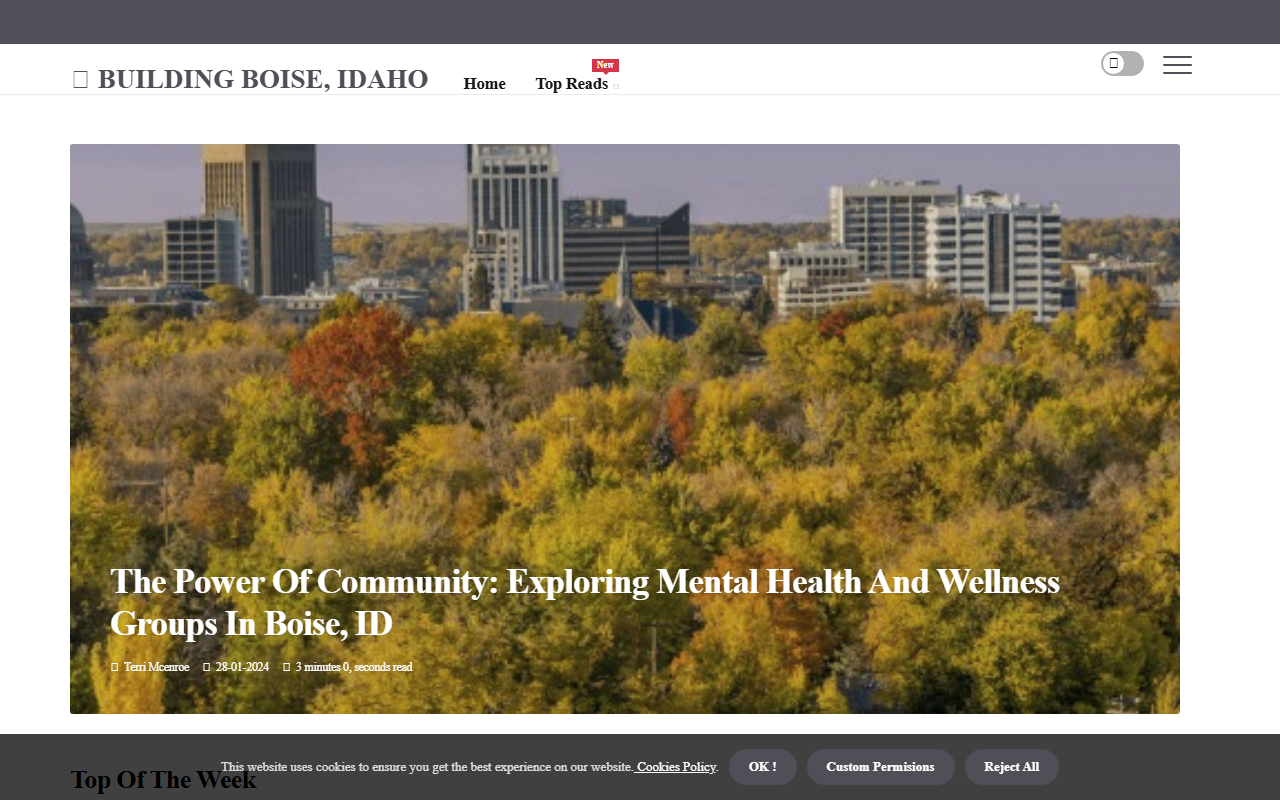912projectidaho.com screenshot