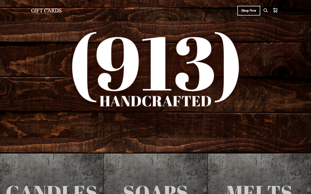 913handcrafted.com screenshot