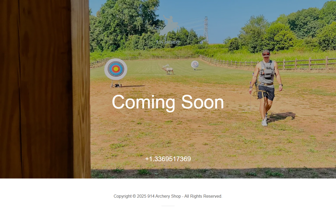 914archery.com screenshot