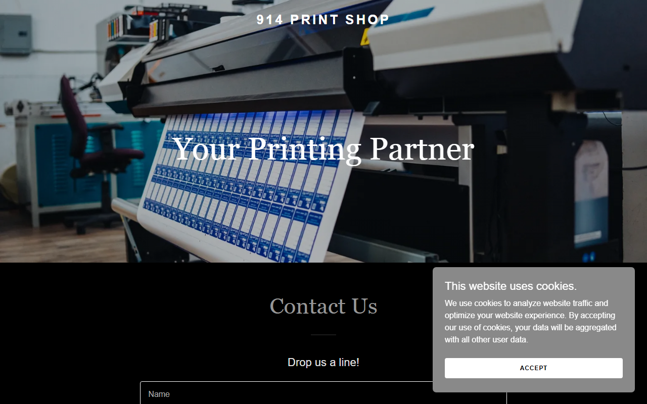 914printshop.com screenshot
