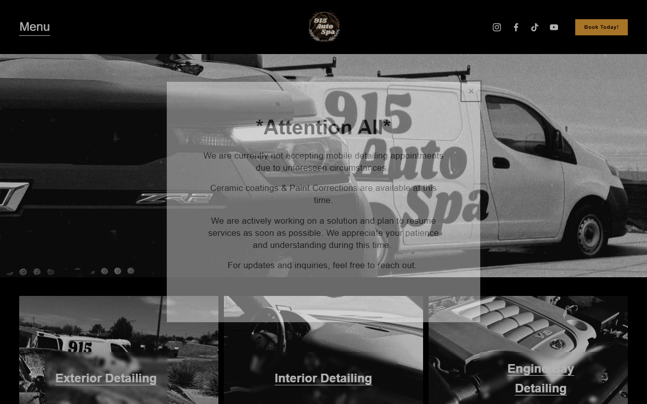 915autospallc.com screenshot