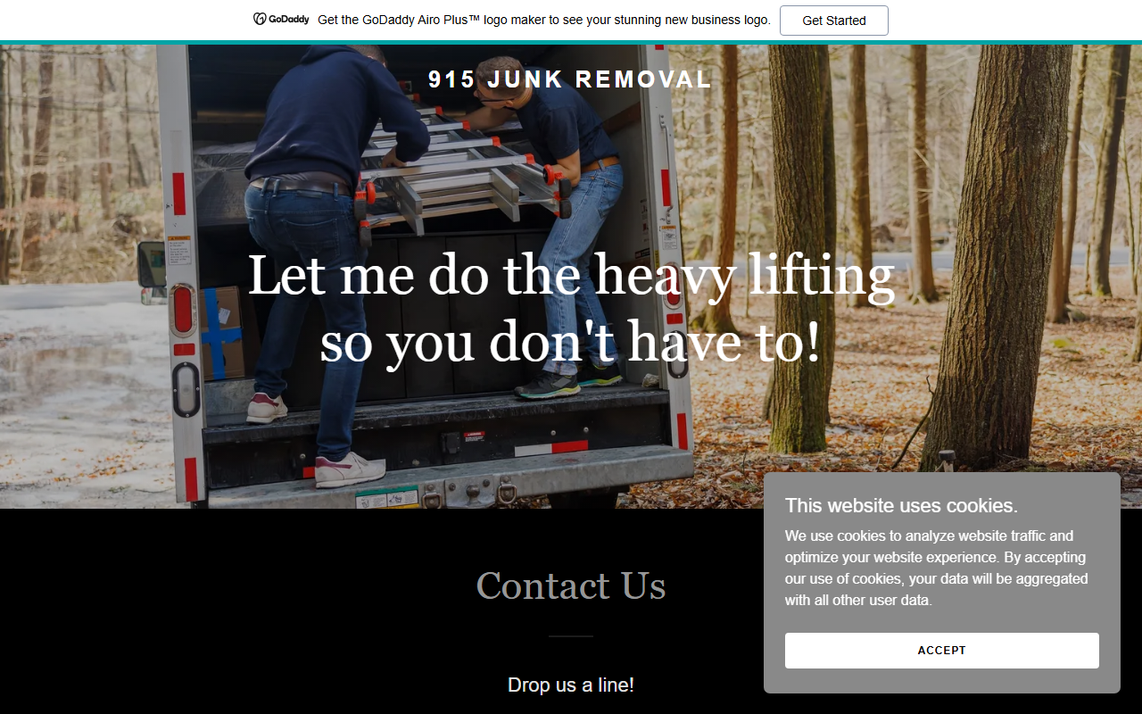 915junkremoval.com screenshot
