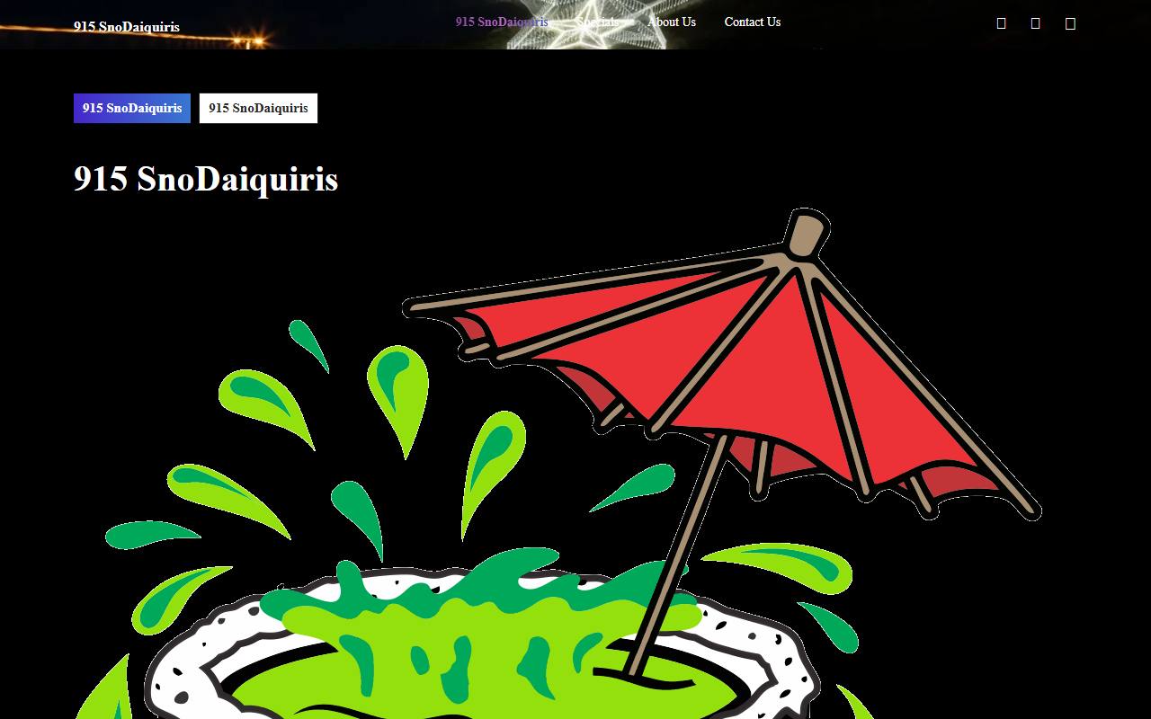 915snodaiquiris.com screenshot