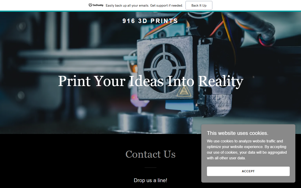 9163dprints.com screenshot