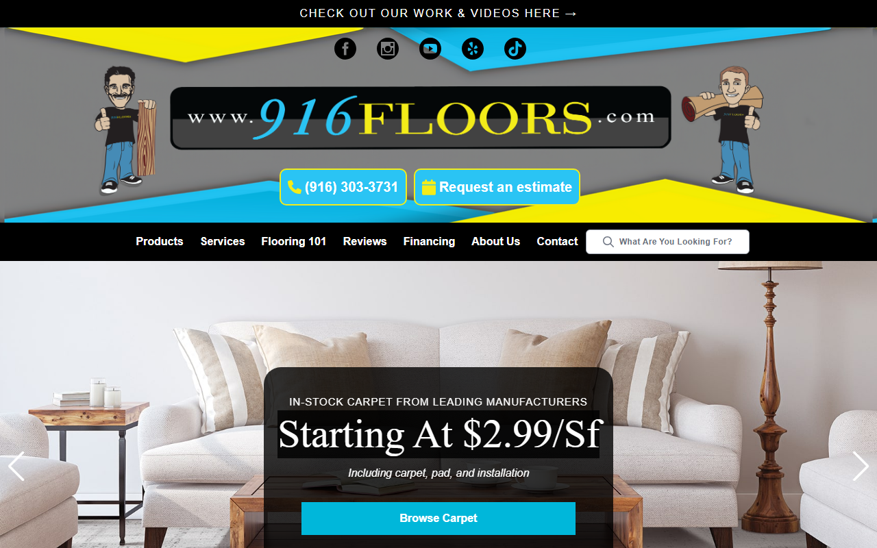 916flooring.com screenshot