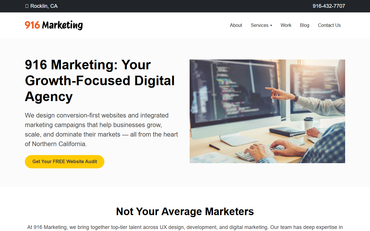 916marketing.com screenshot