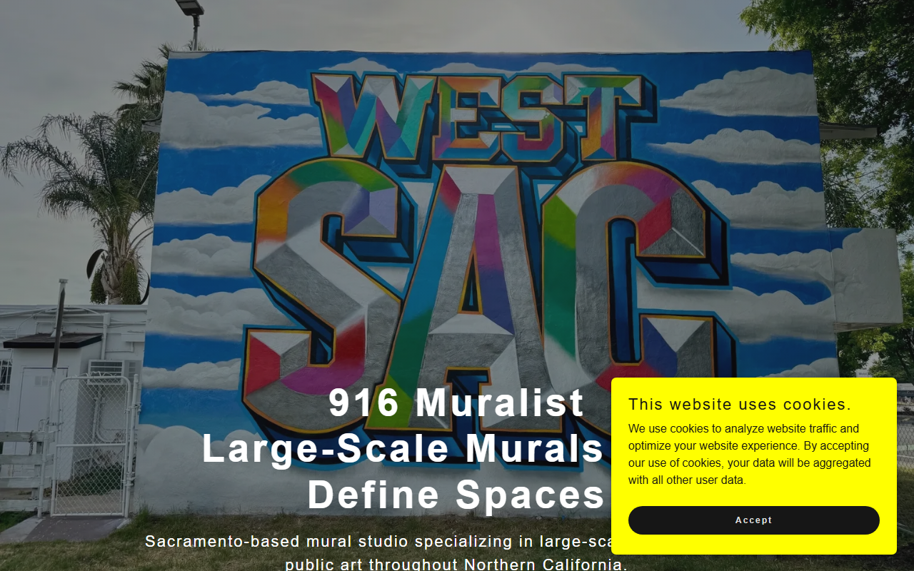 916muralist.com screenshot