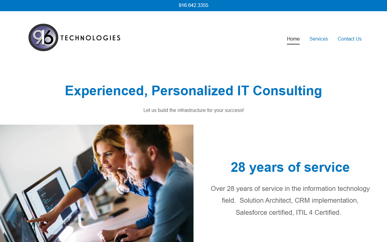 916technologies.com screenshot