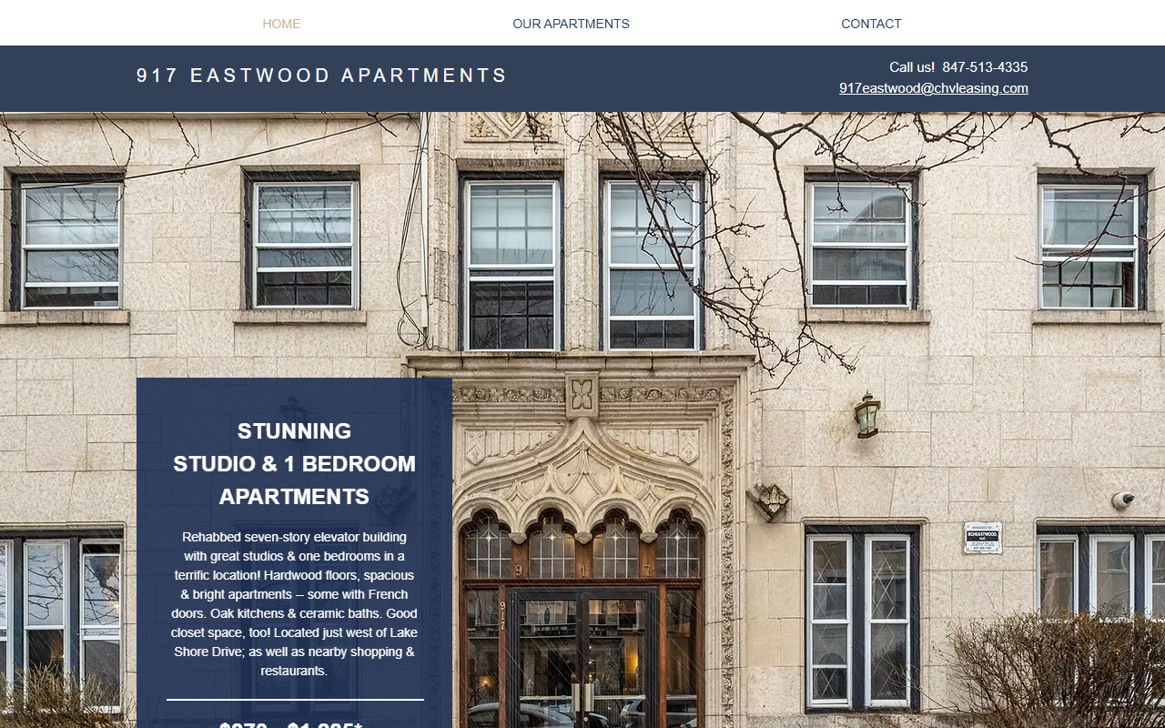 917eastwood.com screenshot