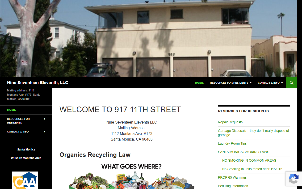 917eleventh.com screenshot