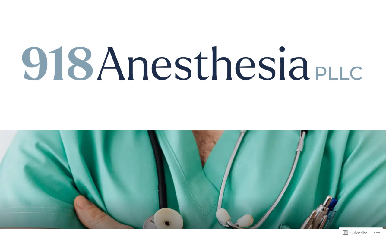 918anesthesia.com screenshot