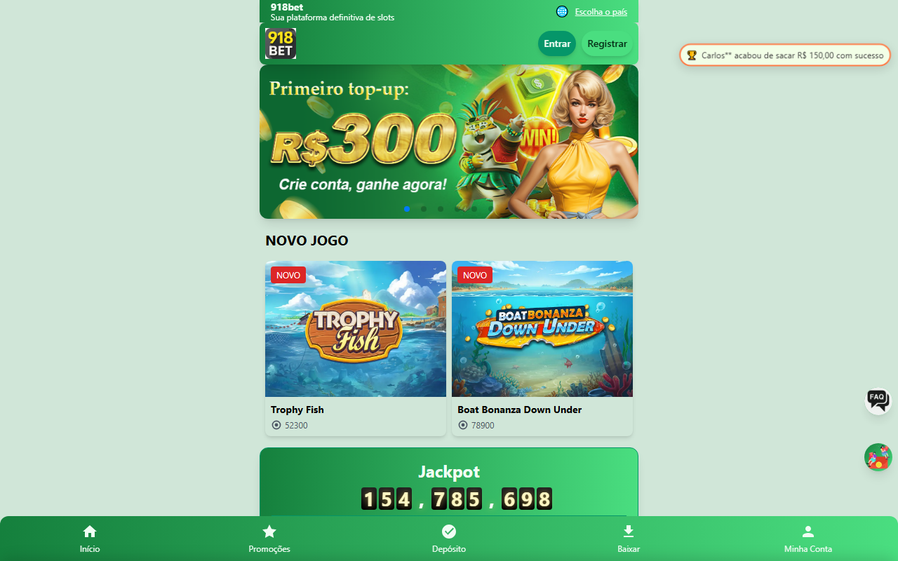 918betlogin.com screenshot