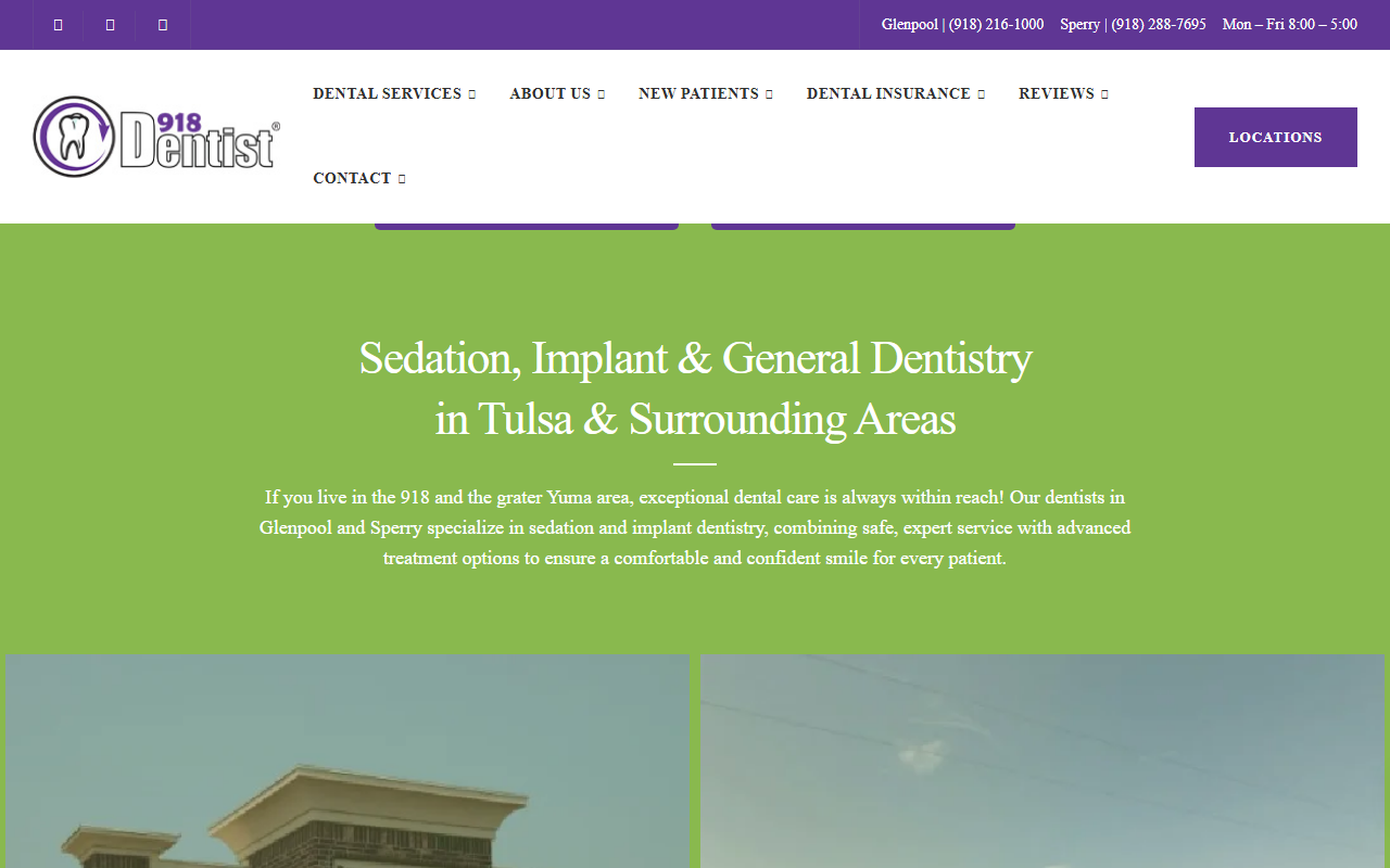 918dentist.com screenshot