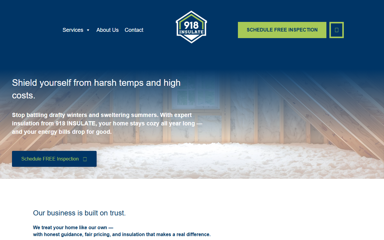 918insulate.com screenshot