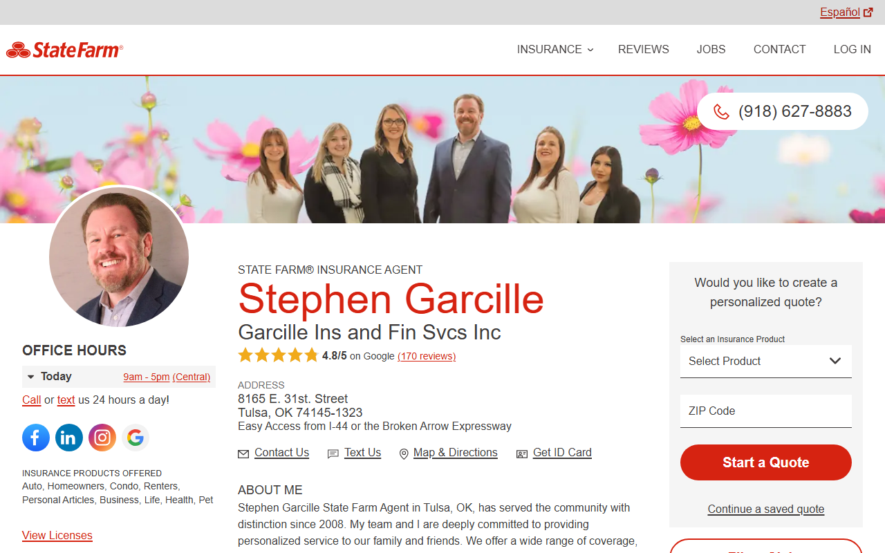 918insurance.com screenshot
